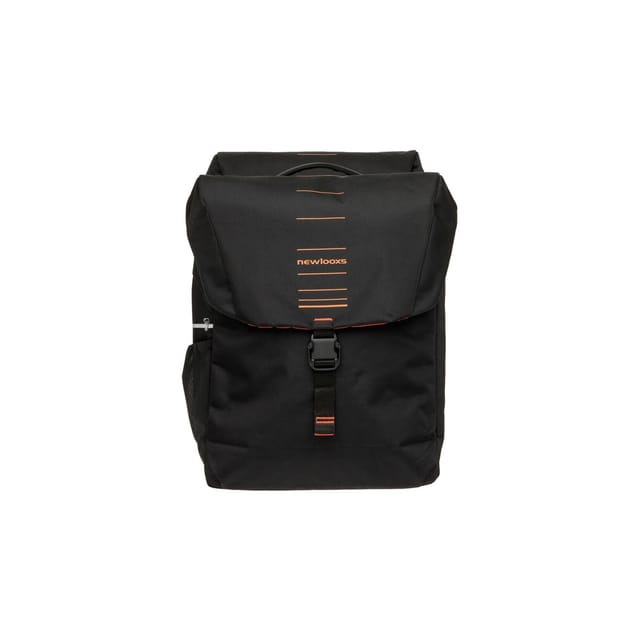 Fahrrad-Doppelpacktasche Vigo Double Racktime 2.0 , schwarz-orange