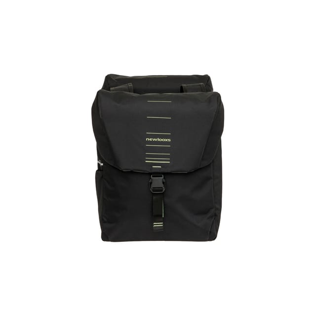Fahrrad-Doppelpacktasche Vigo Double Racktime 2.0 , schwarz-grün