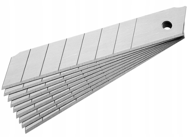 Wechselbare Abknackbar Klingen Für Tapetenmesser 18mm Scharf Ersatz 10 Stück