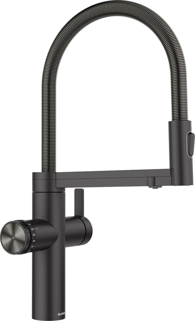 Blanco Choice Icona Matte Black Multifunktions-armatur