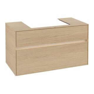 Vb Waschbeckenunterschrank Collaro C019b0 1000x548x500mm Eckig Nordic Oak