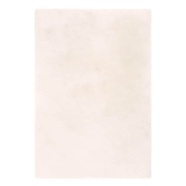 Homcom, Hochflorteppich, Wohnzimmerteppich, Schlafzimmerteppich, Pflegeleicht Und Strapazierfähig, Beige, 170 X 120 X 3,5 Cm