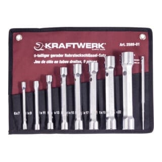 9-t. Rohrsteckschl.satz 6-22 Mm+stift