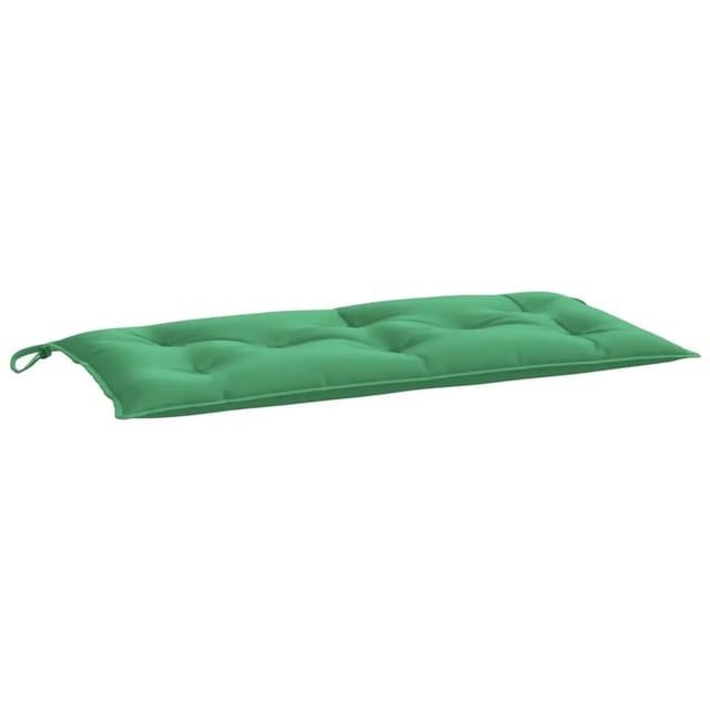 Gartenbank-auflage Grün 100x50x7 Cm Oxford-gewebe Vidaxl
