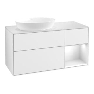 Vb Waschbeckenunterschrank Finion Ga5 1200x603x501mm M Bel Fk/re/ap: Gf/gf/1