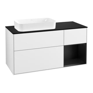 Vb Waschbeckenunterschrank Finion G28 1200x603x501mm M Bel Fk/re/ap: Gf/pd/2