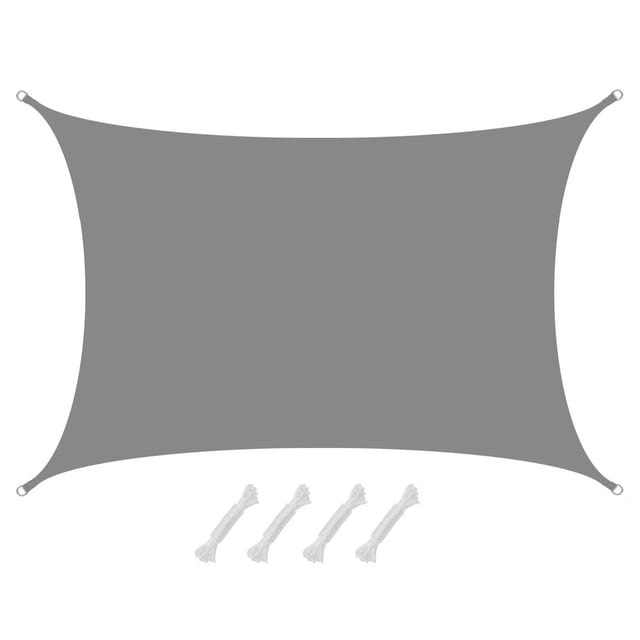 Amanka - Uv Sonnensegel Wasserdicht 5x3 - Rechteckig - Sonnenschutz Segel Garten Terrasse