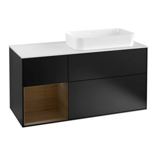 Vb Waschbeckenunterschrank Finion F27 1200x603x501mm M Bel Fk/re/ap: Pd/gn/1