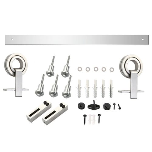 Intersteel - Schiebetürsystem 200 Cm Modern Top Edelstahl Gebürstet