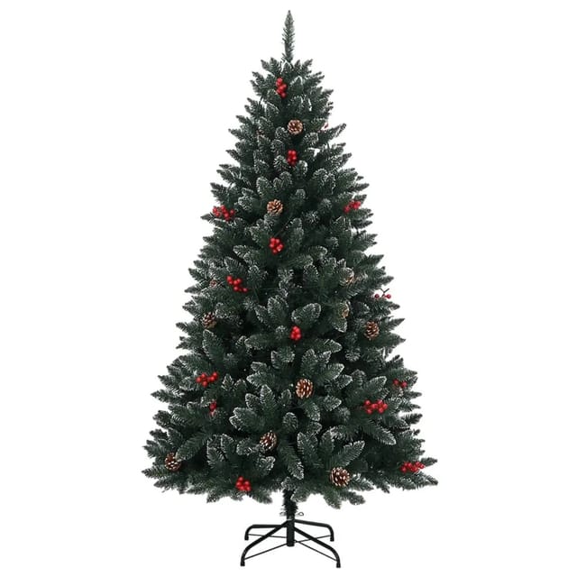 vidaXL Künstlicher Weihnachtsbaum 300 LEDs 210 cm 3315756