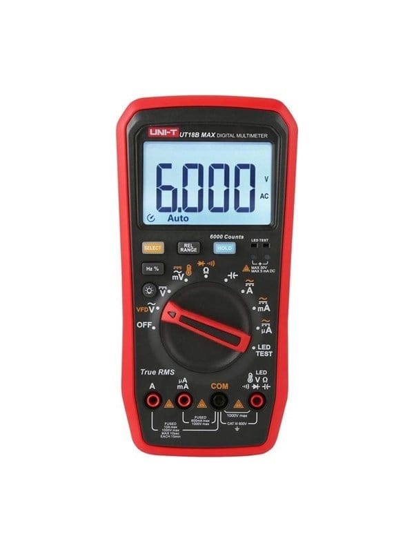 UNI-T True RMS UT18B MAX Digital Multimeter