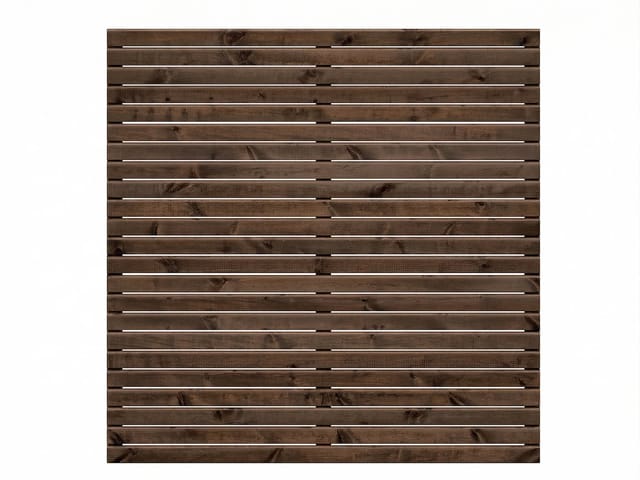 Woodtex Sichtschutzelement Sichtschutzzaun Rhombus Kiefer KDI braun