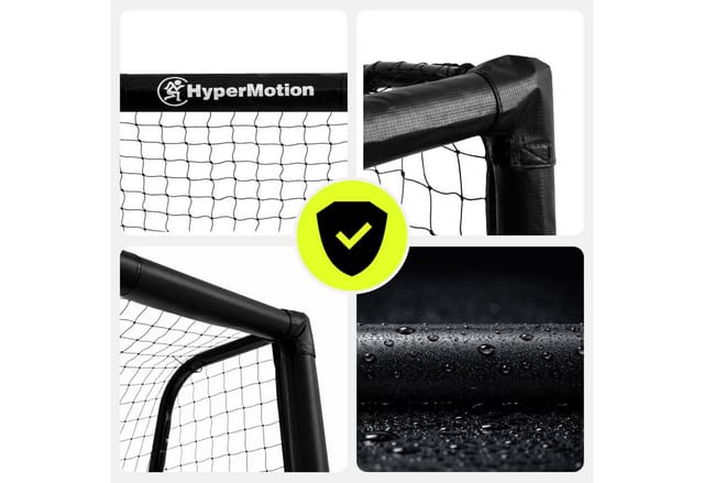 HyperMotion Fußballtor HyperMotion Fußballtor 180x120 cm Fußballtore Schwarz