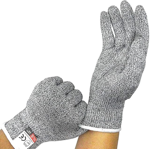 Schnittfeste Handschuhe, Haushaltshandschuhe, Arbeitshandschuhe – Lebensmittelecht Und Schnittschutzklasse 5, Schnittfeste Handschuhe Für Küche Und Outdoor-aktivitäten