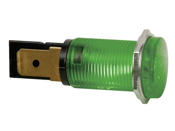Kontroll-lampe - Rund - Grün - 220 V - 14 Mm