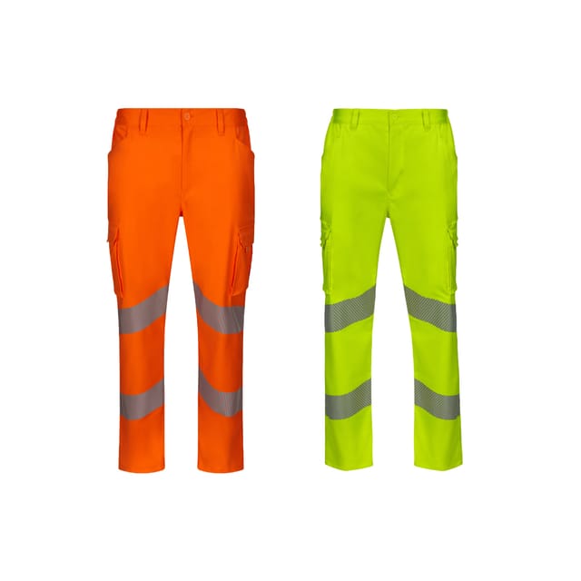 Velilla 303009s Av Rs Warnschutz-arbeitshose - L - Orange