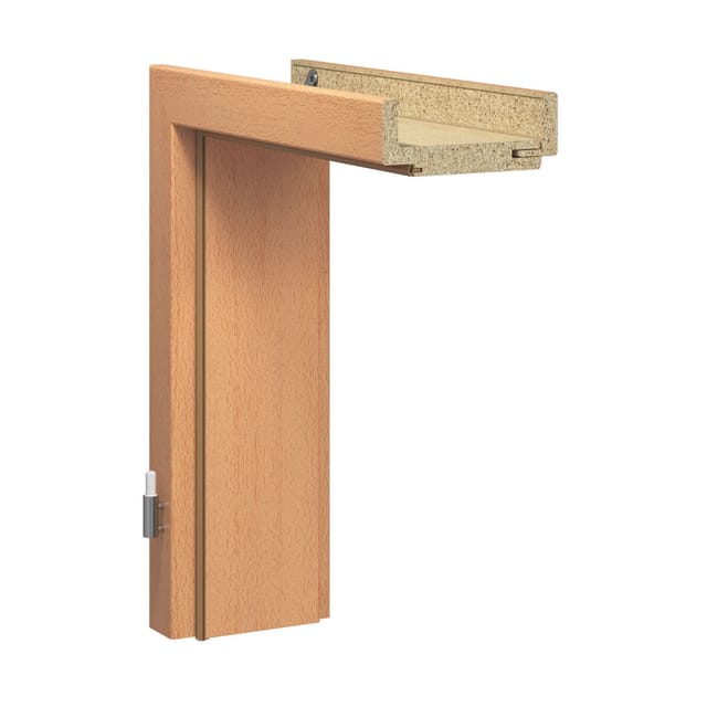 Türzarge CPL Buche Blumig Nachb. (GL880) 73,5 cm x 198,5 cm x 16,5 cm Anschlag L