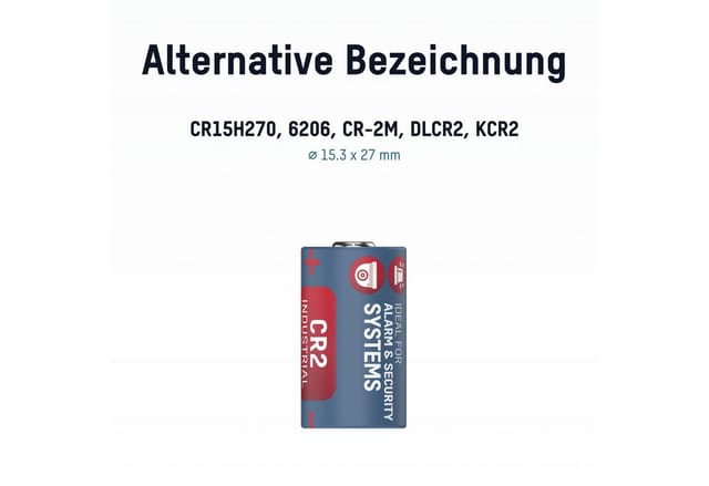 ANSMANN Lithium Batterie, CR2 / CR15270