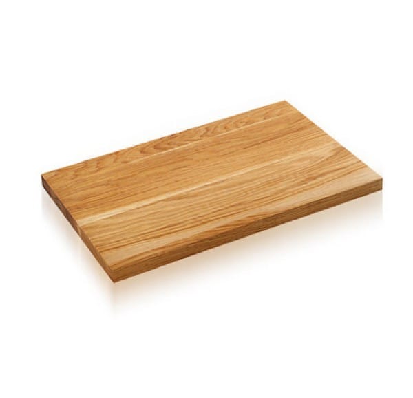 ZASSENHAUS Schneidebrett Schneidbrett Eiche 36 x 23 x 2 cm, Eiche, (Schneidebretter)
