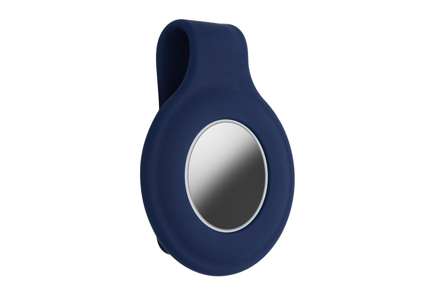 kwmobile Clip Halter für Apple AirTag - Case für Air Tag Silikon Smartwatch, 1-tlg., Hülle Tracker Schutzhülle - Klemm Halter Holder