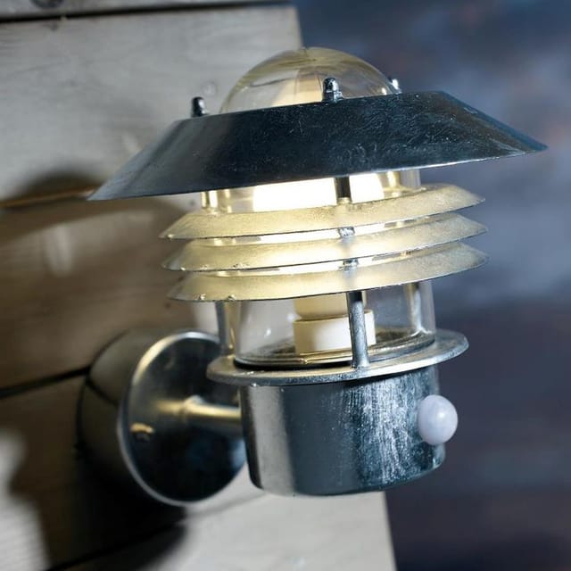 Nordlux Vejers Sensor Außen-wandleuchte Zink