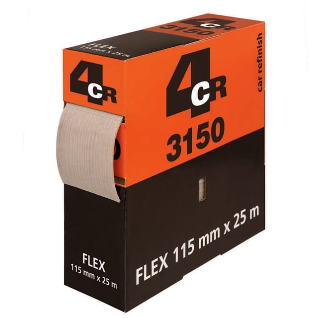 4cr-schleifpapier Auf Einem Flexiblen Schwamm P240 25 M