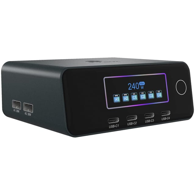 Diamond Charge 2401 GaN-Ladegerät mit LCD-TFT Display (IB-PS2401)