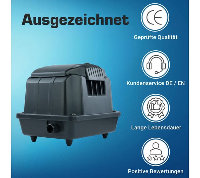 Kerry Electronics Belüfter Membranpumpe Sauerstoffversorgung 1800 L/H
