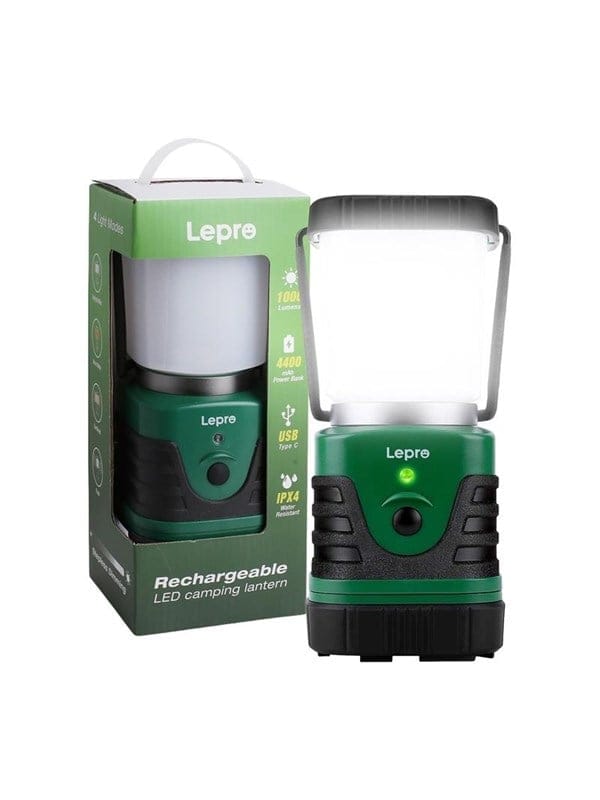 Lepro 3300008 Camping Lamp 1000 lm 3600 mAh