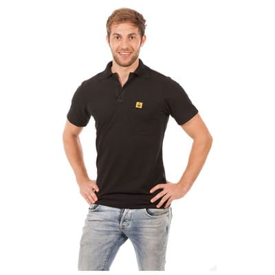 Polo-Shirt, ESD, XS, schwarz