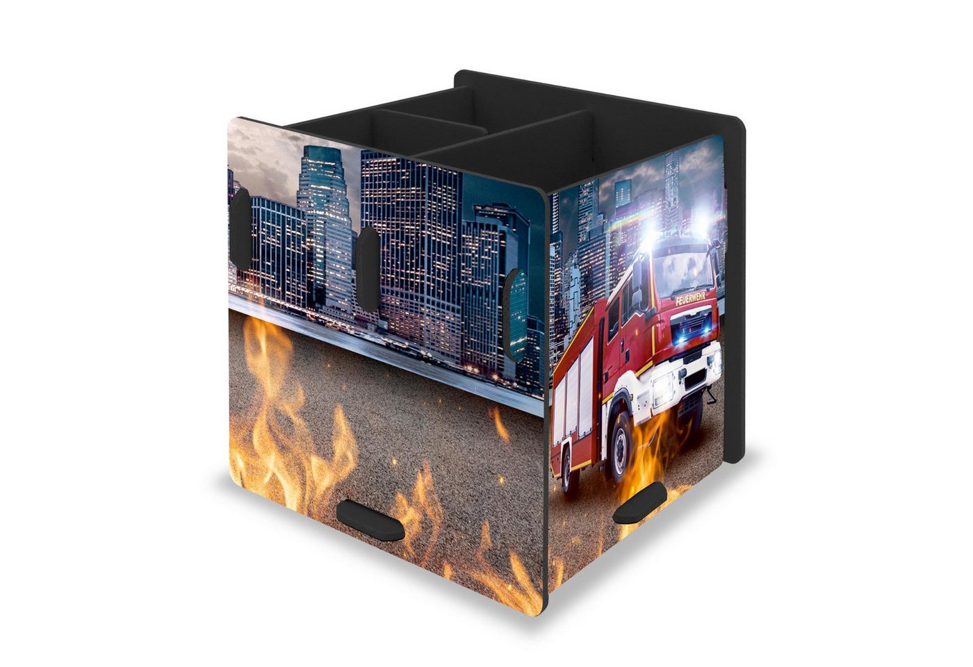 itenga Organizer itenga Stifteköcher "Feuerwehr" steckbar aus Kunststoff Bild 3