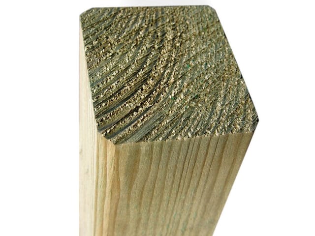 Woodtex Zaunpfosten Pfosten Kiefer KDI gehobelt