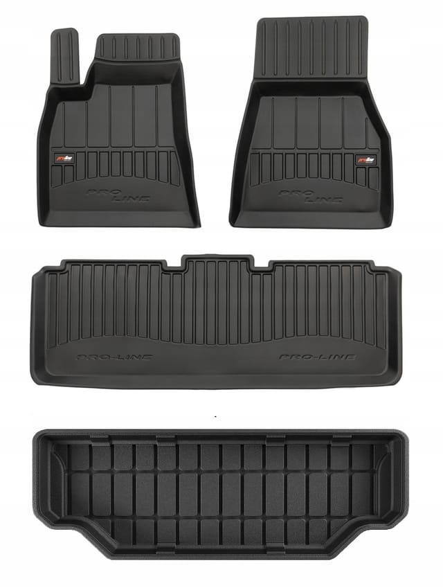 Satz 3d-gummimatten Für Tesla Model S Ab 2012
