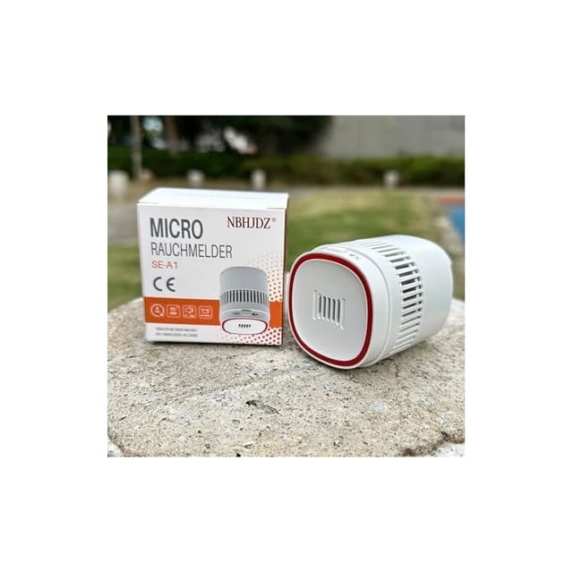 Se-a1 Mini-rauchmelder, Feueralarm, 10 Jahre Batterielebensdauer, En14604 Zertifizierter Feuermelder, Rauchmelder Mit Tüv-zulassung.