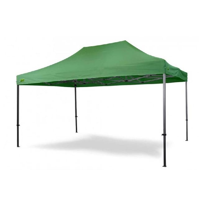 Erweiterbarer Pavillon Maiori 3x4,5 M Grün, Wasserdicht Aus Stahl