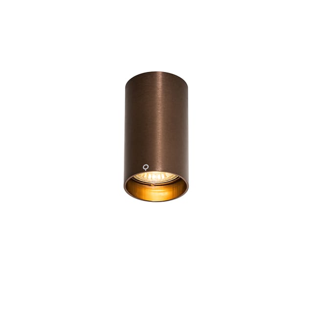 Moderner Strahler Dunkelbronze 5,5 Cm - Tuba