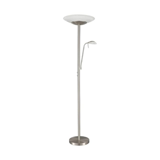 Lindby LED Stehlampe Ragna 9620651 Dimmbar Modern aus Glas 2-flammig Wohnzimmerleuchte