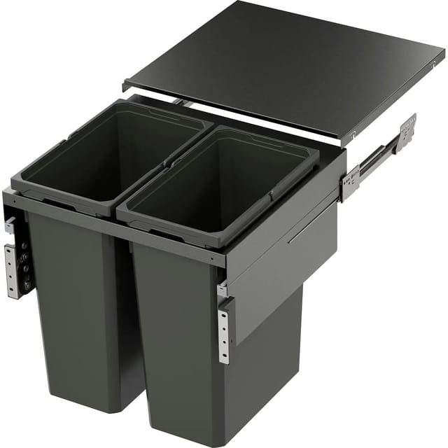 Vauth-Sagel Abfalltrennsystem Envi Space Xx Pro S Korpusbreite 600 mm 2x44, Lava