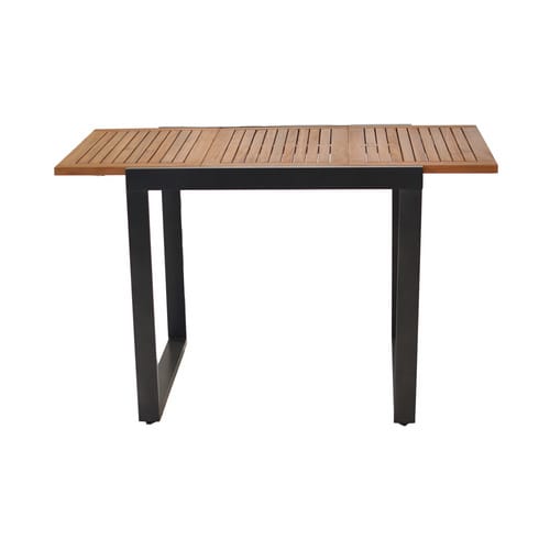 Merxx Tinos Set 3-tlg. 2 Klappsessel Balkon-Tisch Ausziehbar 80 (120) x 70 cm