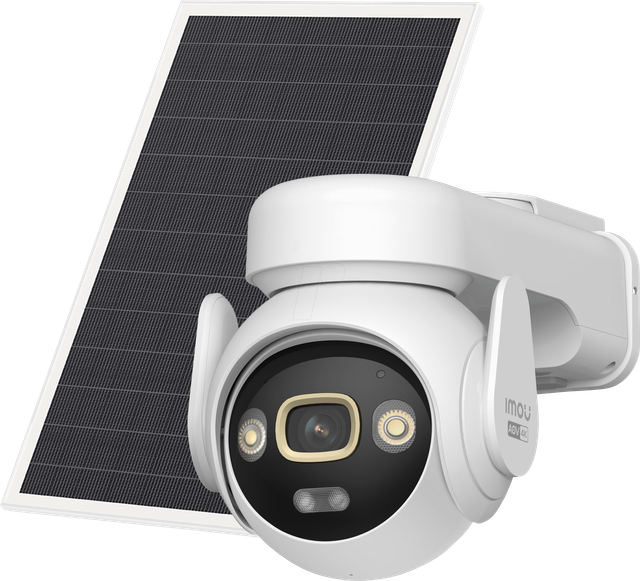 IMOU AOV PT 4K - Überwachungskamera, IP, 4G/LTE WLAN, außen, inkl. Solarpanel