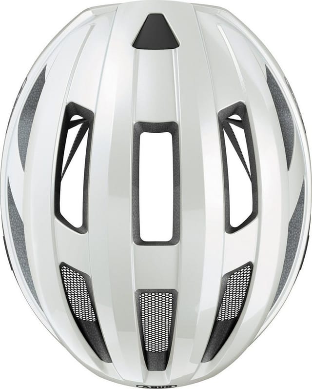 ABUS Fahrradhelm Abus Helm Macator pearl white L 58 bis 62cm