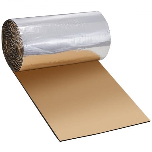 Dämmmatte Auto 3,3m² Antidröhnmatte 419,1x8001mm Fahrzeugdämmung 200mil(5mm) Stärke Aluminium-folie Schallschutzmatte Hitzebeständig Lärmschutz Akustikdämmung Geräuschdämmung