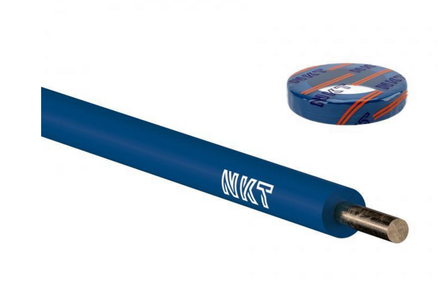 H07v-u (dy) 1,5 Blaues Installationskabel /100m/