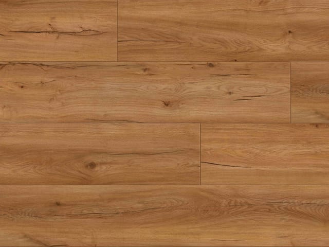 BASICfloor Vinylboden Vinylboden Premium Klickvinyl Eiche Whiskey Landhausdiele