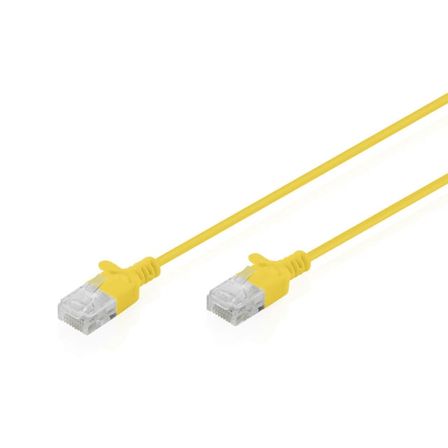 Digitus Cat 6 U-utp Slim Patchkabel, 1 M, Gelb