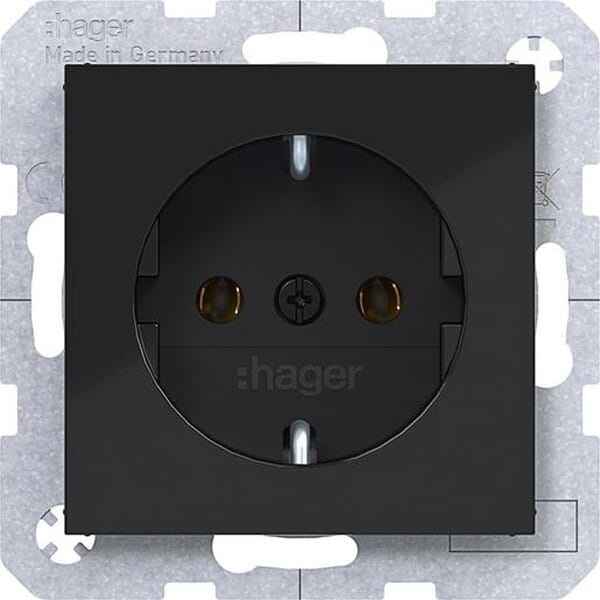 Hager Ssd Nachtschwarz Glänzend (was1100bg Berker Ax/)