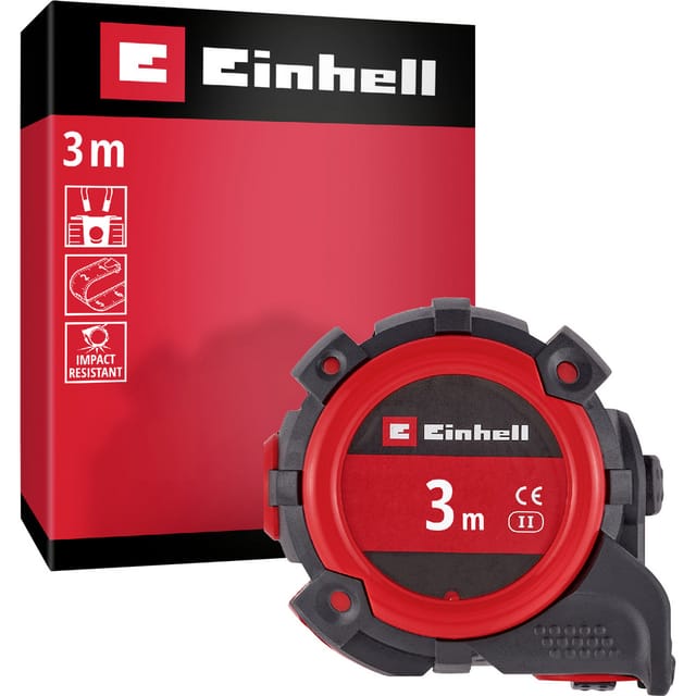 Einhell 60104 Maßband 3 M Abs, Pp