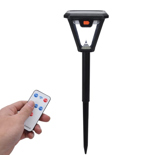 Solar-gartenleuchte Mit 100 Leds, 5 Modi, Fernbedienung, Wasserdicht, 2000 Lm Für Die Außenbeleuchtung