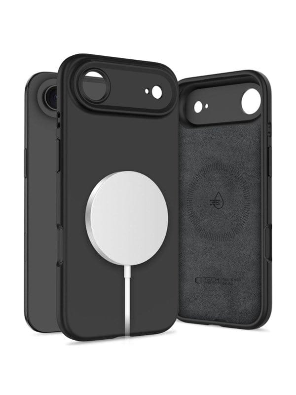 Tech-protect Silikon-magsafe-hülle Für Iphone 17 Air – Schwarz