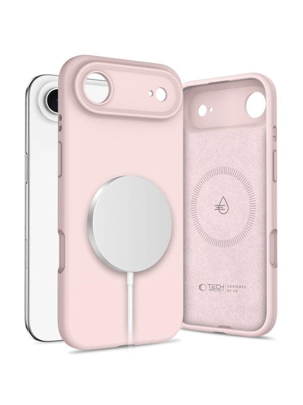 Tech-protect Silikon-magsafe-hülle Für Iphone 17 Air – Pink